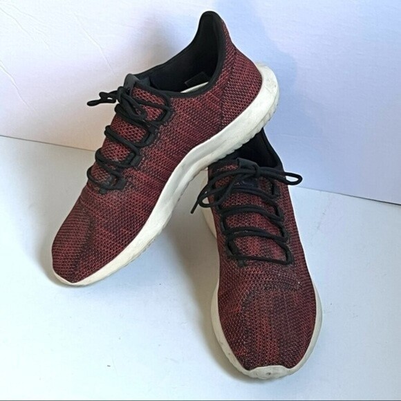 Adidas Tubular Shadow Black Scarlet Red Men\'s Size 13 AC8791 main image 9